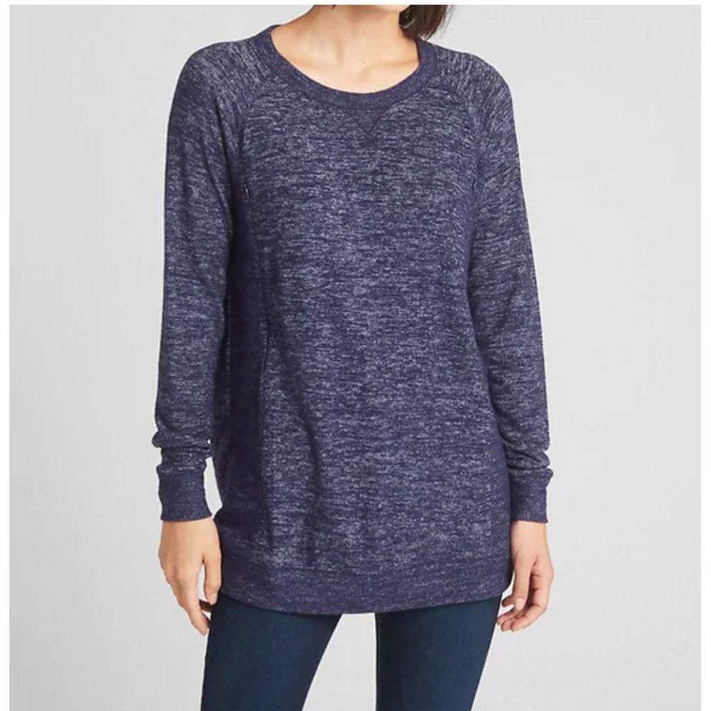 Softspun Maternity Sweatshirt - Black